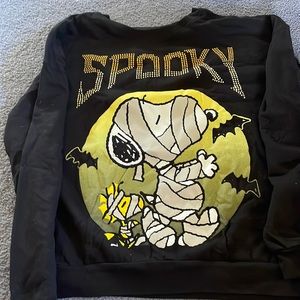 Spooky snoopy sweater
